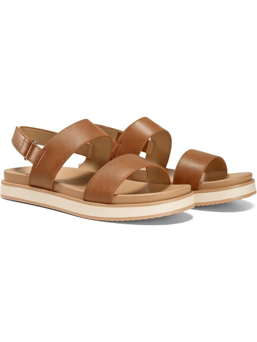 Comfortable Arch Support Flat Sandals with Adjustable Straps for Women